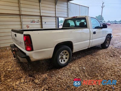 Trzecie zdjęcie samochodu z tyłu: 2006 CHEVROLET SILVERADO C1500 VIN:3GCEC14Z46G152816 - miniatura