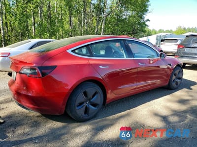 Trzecie zdjęcie samochodu z tyłu: 2019 TESLA MODEL 3 VIN:5YJ3E1EA5KF414286 - miniatura