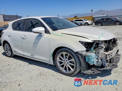 Czwarte zdjęcie samochodu z boku: 2013 LEXUS CT 200 VIN:JTHKD5BH4D2129347 - miniatura