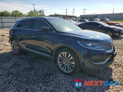 Czwarte zdjęcie samochodu z boku: 2017 LINCOLN MKX RESERVE VIN:2LMPJ8LR3HBL43271 - miniatura