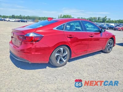 Trzecie zdjęcie samochodu z tyłu: 2022 HONDA INSIGHT EX VIN:19XZE4F58NE006520 - miniatura