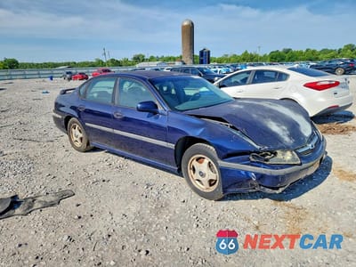 Czwarte zdjęcie samochodu z boku: 2001 CHEVROLET IMPALA LS VIN:2G1WH55K919184817 - miniatura