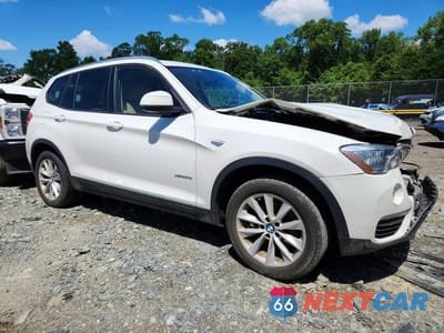 Czwarte zdjęcie samochodu z boku: 2016 BMW X3 XDRIVE28I VIN:5UXWX9C55G0D66548 - miniatura