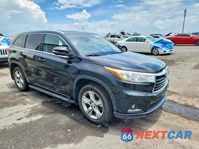Czwarte zdjęcie samochodu z boku: 2014 TOYOTA HIGHLANDER LIMITED PLATINUM VIN:5TDDKRFH8ES065745 - miniatura
