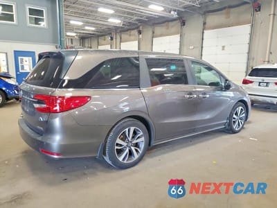 Trzecie zdjęcie samochodu z tyłu: 2022 HONDA ODYSSEY TOURING VIN:5FNRL6H82NB054632 - miniatura