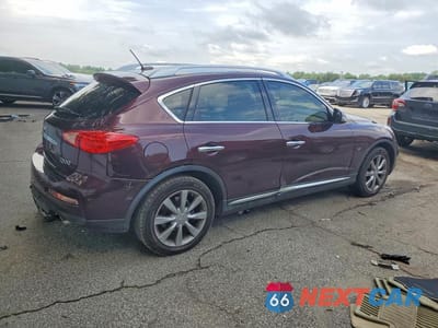 Trzecie zdjęcie samochodu z tyłu: 2017 INFINITI QX50 BASE VIN:JN1BJ0RR7HM402547 - miniatura