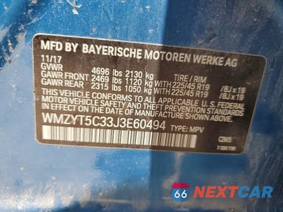 Zdjęcie 12 z 12 samochodu: 2018 MINI COOPER S COUNTRYMAN ALL4 VIN:WMZYT5C33J3E60494 - miniatura