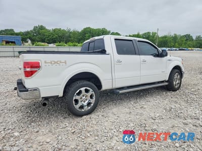 Trzecie zdjęcie samochodu z tyłu: 2011 FORD F150 SUPERCREW VIN:1FTFW1ET3BFC34411 - miniatura