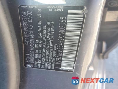 Zdjęcie 12 z 12 samochodu: 2002 BMW 330 I VIN:WBAEV53452KM02068 - miniatura