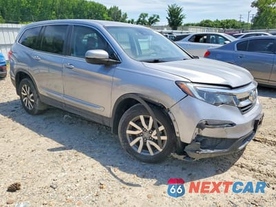 Czwarte zdjęcie samochodu z boku: 2020 HONDA PILOT EXL VIN:5FNYF6H55LB023753 - miniatura