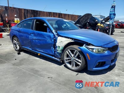 Czwarte zdjęcie samochodu z boku: 2018 BMW 440I GRAN COUPE VIN:WBA4J5C5XJBF07691 - miniatura
