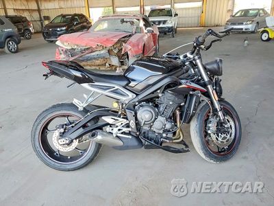 2018 TRIUMPH MOTORCYCLE STREET TRIPLE RS SMTA464S4JT816427 - główne zdjęcie licytacji z USA - miniatura