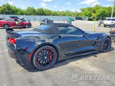 Trzecie zdjęcie samochodu z tyłu: 2019 CHEVROLET CORVETTE GRAND SPORT 3LT VIN:1G1Y13D75K5117516 - miniatura
