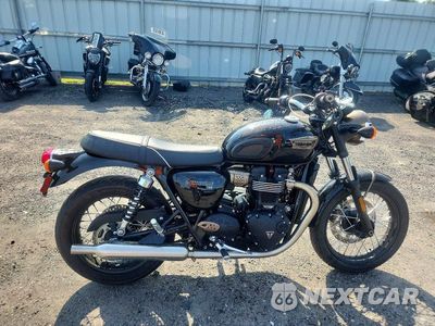 2024 TRIUMPH MOTORCYCLE BONNEVILLE T100 SMTD10G71RTBP4158 - główne zdjęcie licytacji z USA - miniatura