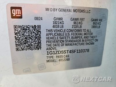 Zdjęcie 12 z 12 samochodu: 2025 CHEVROLET MALIBU LT VIN:1G1ZD5ST4SF110378 - miniatura