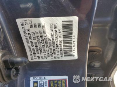 Zdjęcie 13 z 13 samochodu: 2016 HONDA CR-V SE VIN:2HKRM3H41GH515963 - miniatura