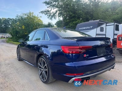 Trzecie zdjęcie samochodu z tyłu: 2018 AUDI S4 PREMIUM PLUS VIN:WAUB4AF40JA003891 - miniatura