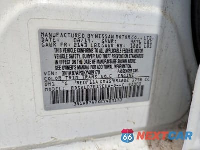 Zdjęcie 12 z 12 samochodu: 2019 NISSAN SENTRA SV VIN:3N1AB7APXKY409170 - miniatura