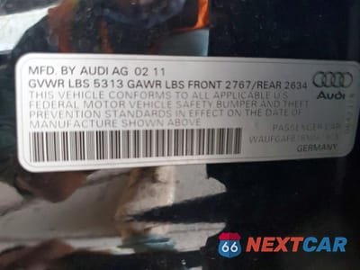 Zdjęcie 12 z 12 samochodu: 2011 AUDI A6 PREMIUM PLUS VIN:WAUFGAFB1BN061915 - miniatura