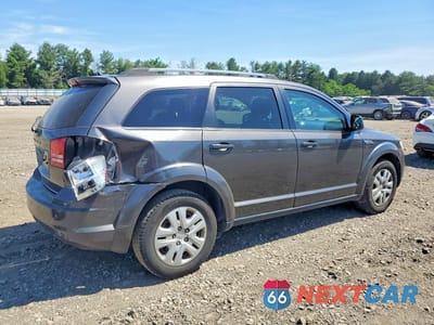 Trzecie zdjęcie samochodu z tyłu: 2017 DODGE JOURNEY SE VIN:3C4PDCAB5HT636979 - miniatura