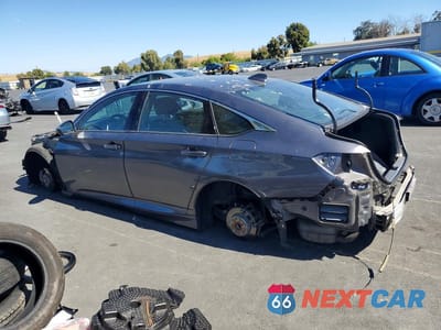 Drugie zdjęcie samochodu z przodu: 2019 HONDA ACCORD SPORT VIN:1HGCV1F37KA024798 - miniatura