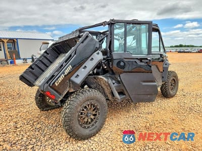 Czwarte zdjęcie samochodu z boku: 2022 CAN-AM DEFENDER UTILITY VEHICLE VIN:3JBUUAX46NK010006 - miniatura