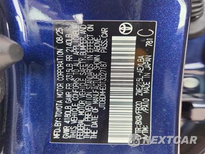 Zdjęcie 12 z 12 samochodu: 2026 TOYOTA COROLLA HYBRID LE VIN:JTDBDMHE0T3027187 - miniatura