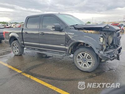Czwarte zdjęcie samochodu z boku: 2015 FORD F150 SUPERCREW VIN:1FTEW1EG6FKF09295 - miniatura