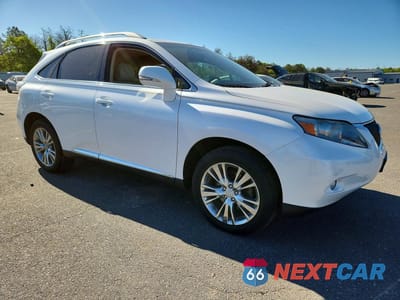 Czwarte zdjęcie samochodu z boku: 2012 LEXUS RX 350 VIN:2T2BK1BA5CC143627 - miniatura