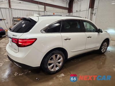 Trzecie zdjęcie samochodu z tyłu: 2016 ACURA MDX ADVANCE VIN:5FRYD4H9XGB057544 - miniatura