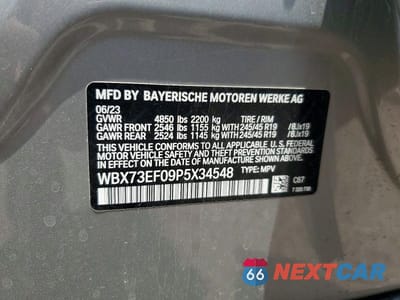 Zdjęcie 12 z 12 samochodu: 2023 BMW X1 XDRIVE28I VIN:WBX73EF09P5X34548 - miniatura