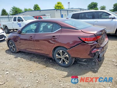 Drugie zdjęcie samochodu z przodu: 2022 NISSAN SENTRA SV VIN:3N1AB8CV8NY248355 - miniatura