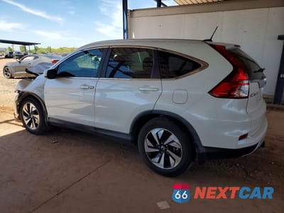 Drugie zdjęcie samochodu z przodu: 2016 HONDA CR-V TOURING VIN:5J6RM3H97GL019504 - miniatura