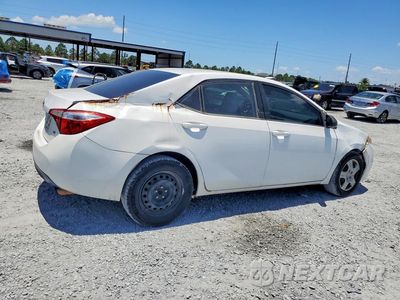 Trzecie zdjęcie samochodu z tyłu: 2014 TOYOTA COROLLA LE VIN:2T1BURHE6EC183662 - miniatura