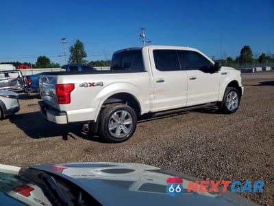 Trzecie zdjęcie samochodu z tyłu: 2018 FORD F150 SUPERCREW VIN:1FTEW1EG2JFC68059 - miniatura