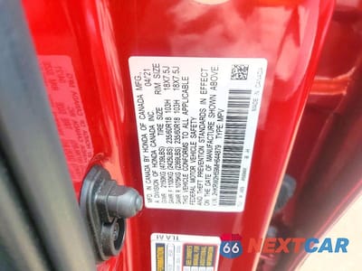 Zdjęcie 13 z 13 samochodu: 2021 HONDA CR-V EX VIN:2HKRW2H59MH644879 - miniatura