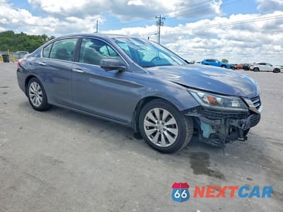Czwarte zdjęcie samochodu z boku: 2013 HONDA ACCORD EXL VIN:1HGCR2F89DA095672 - miniatura