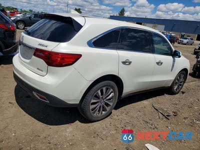 Trzecie zdjęcie samochodu z tyłu: 2015 ACURA MDX TECHNOLOGY VIN:5FRYD4H4XFB021730 - miniatura