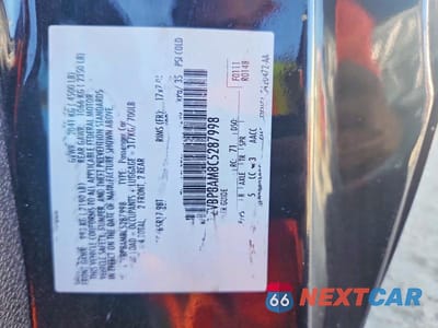 Zdjęcie 12 z 12 samochodu: 2012 FORD MUSTANG VIN:1ZVBP8AM8C5287998 - miniatura