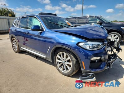 Czwarte zdjęcie samochodu z boku: 2019 BMW X3 SDRIVE30I VIN:5UXTR7C55KLF25464 - miniatura
