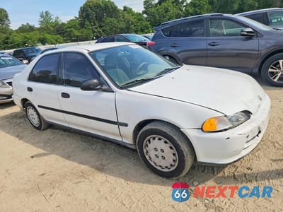 Czwarte zdjęcie samochodu z boku: 1995 HONDA CIVIC LX VIN:1HGEG8658SL021183 - miniatura