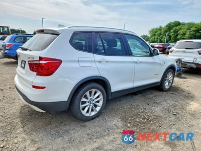Trzecie zdjęcie samochodu z tyłu: 2015 BMW X3 XDRIVE28I VIN:5UXWX9C55F0D53751 - miniatura