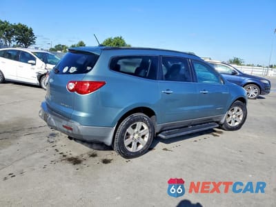 Trzecie zdjęcie samochodu z tyłu: 2009 CHEVROLET TRAVERSE LT VIN:1GNER23D39S125055 - miniatura
