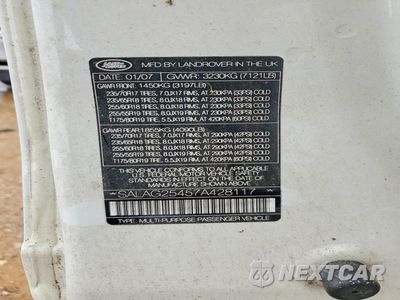 Zdjęcie 13 z 13 samochodu: 2007 LAND ROVER LR3 HSE VIN:SALAG25457A428117 - miniatura