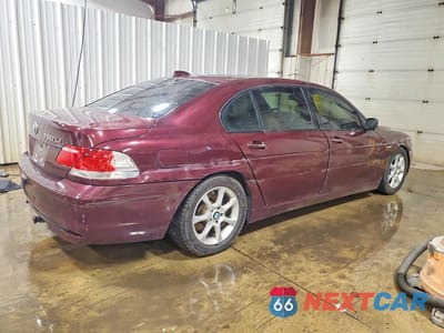 Trzecie zdjęcie samochodu z tyłu: 2008 BMW 750 LI VIN:WBAHN83598DT85408 - miniatura