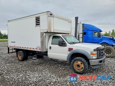 Czwarte zdjęcie samochodu z boku: 2008 FORD F550 SUPER DUTY VIN:1FDAF56R08EC65288 - miniatura