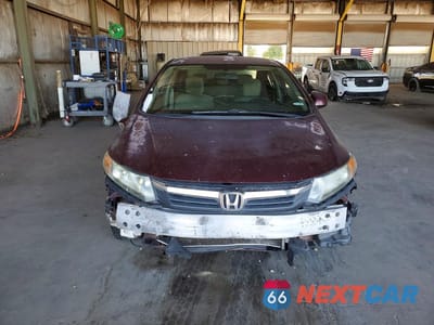 Piąte zdjęcie samochodu w środku: 2012 HONDA CIVIC LX VIN:2HGFB2F50CH531588 - miniatura