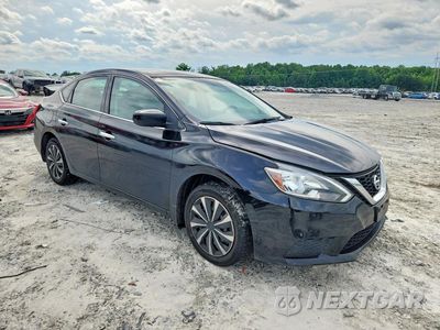 Czwarte zdjęcie samochodu z boku: 2019 NISSAN SENTRA S VIN:3N1AB7AP4KY346468 - miniatura