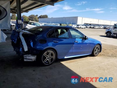 Trzecie zdjęcie samochodu z tyłu: 2022 MERCEDES-BENZ C 300 VIN:W1KAF4GB7NR049559 - miniatura