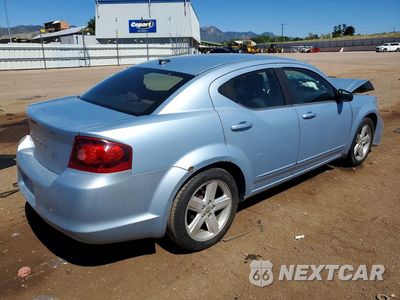 Trzecie zdjęcie samochodu z tyłu: 2013 DODGE AVENGER SE VIN:1C3CDZAB6DN664600 - miniatura
